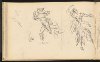 İspanyol Dansçılar by Paul Cézanne