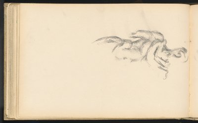 Antikadan Sonra Ayakta Duran Erkek Figürü Çalışması by Paul Cézanne