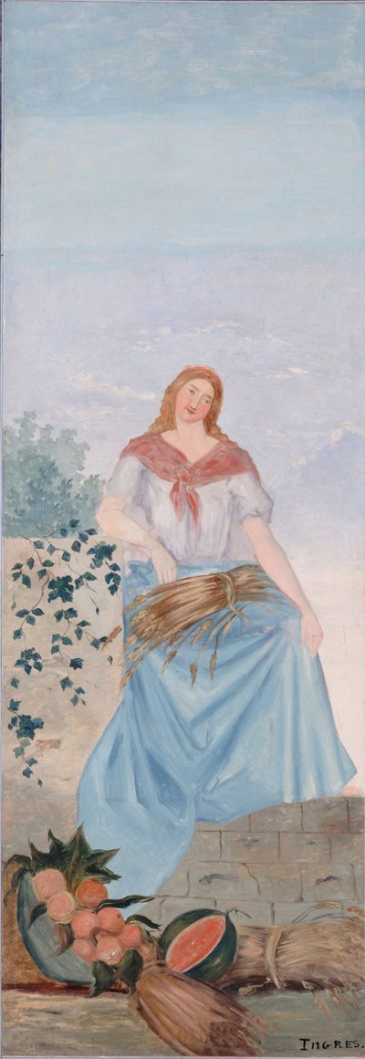 Les Saisons Serisinden Yaz by Paul Cézanne