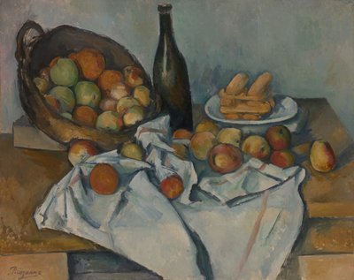 Elma Sepeti, c. 1893. by Paul Cézanne