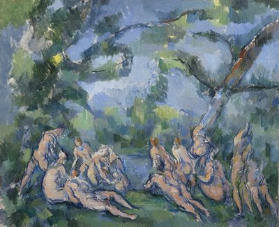 Yıkananlar, 1899-1904 by Paul Cézanne