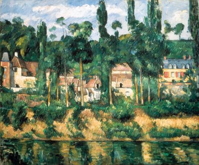 Chateau de Medan, 1880 dolayları (tuval üzerine yağlı boya) by Paul Cézanne