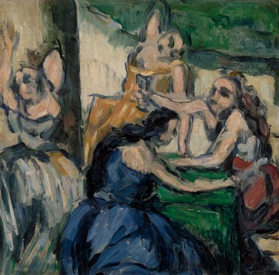 Nezaketçiler by Paul Cézanne