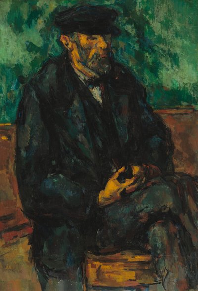 Bahçıvan Vallier, 1906. by Paul Cézanne