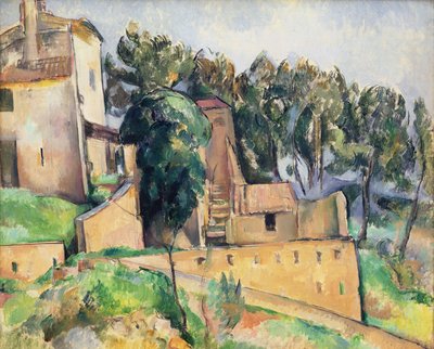 The House at Bellevue, 1890-92  by Paul Cézanne