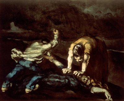 Cinayet by Paul Cézanne