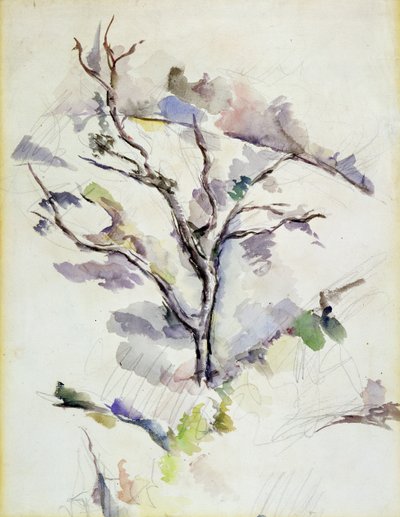 Meşe by Paul Cézanne