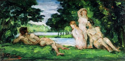 Bilinmeyen resim by Paul Cézanne
