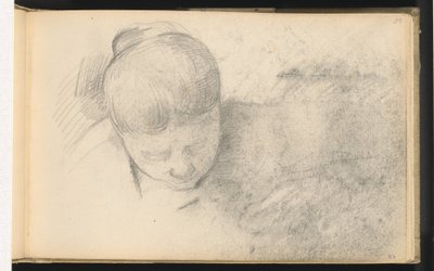 Öne Eğilen Kadın, 18901894. by Paul Cézanne