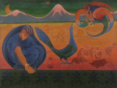 Nabik Manzara, 1890. by Paul Elie Ranson