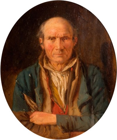 Bir Adamın Portresi, 1879. by Paul Falconer Poole