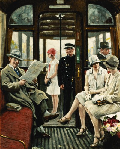 Tramvayda by Paul Fischer