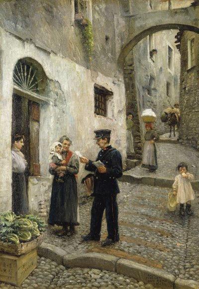 Sabah Postası, 1913 by Paul Fischer