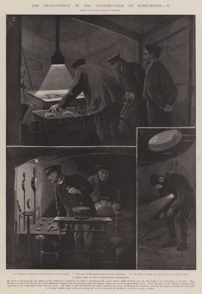 Denizaltı İnşaatındaki Gelişmeler by Paul Frenzeny