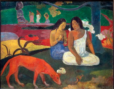 Arearea veya Kızıl Köpek by Paul Gauguin