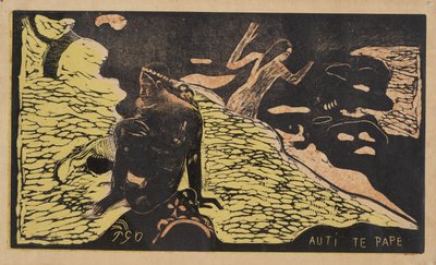 Noa Noa Serisinden Nehirdeki Auti Te Pape Kadınlar, 1893-1894 by Paul Gauguin