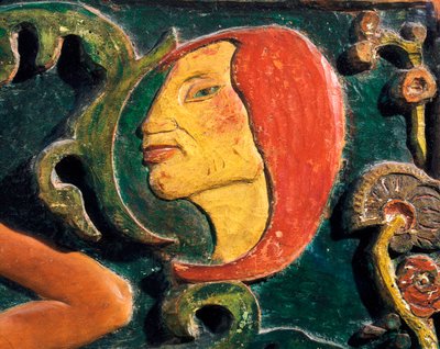 Gizemli ol, detay by Paul Gauguin