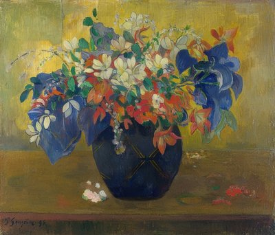 Vazoda Çiçekler 1896 by Paul Gauguin