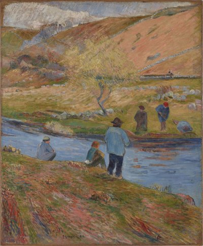 Breton Balıkçıları, 1888. by Paul Gauguin