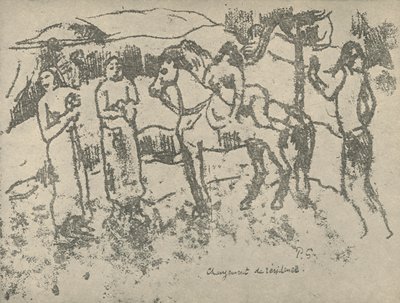 İkamet Değişikliği, 1936 by Paul Gauguin