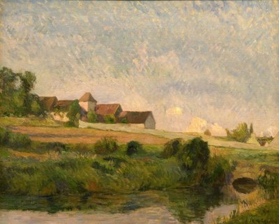 Mahkeme La Groue, Osny by Paul Gauguin