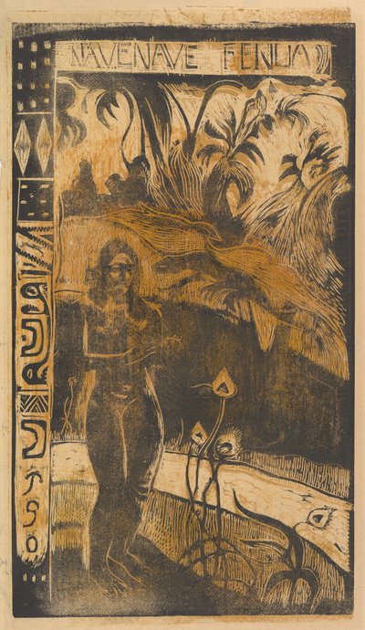 Keyifli Ülke, 1893-94. by Paul Gauguin