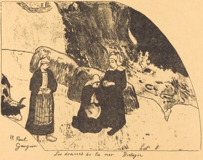 Deniz Dramaları, Brittany by Paul Gauguin