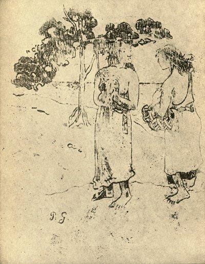 Çizim, 1936 by Paul Gauguin