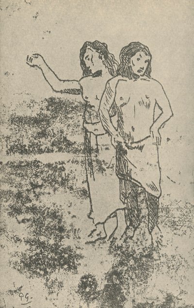 Çizim, 1936 by Paul Gauguin