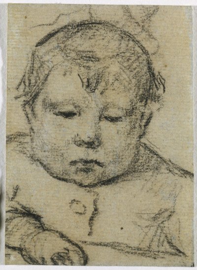 Çocukken Emil Gauguin, Sağdan İleri, c. 1875-1876. by Paul Gauguin