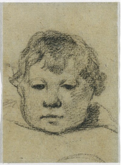 Çocukken Emil Gauguin, c. 1875-1876. by Paul Gauguin