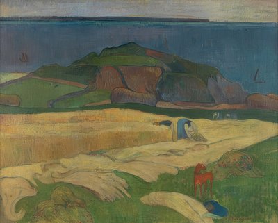 Ernte (Le Pouldu). 1890 by Paul Gauguin