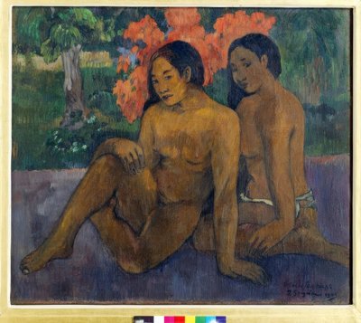 Ve vücutlarının altını by Paul Gauguin