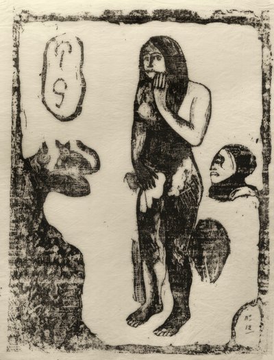 eva by Paul Gauguin