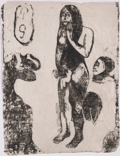 Havva, 1898-1899. by Paul Gauguin