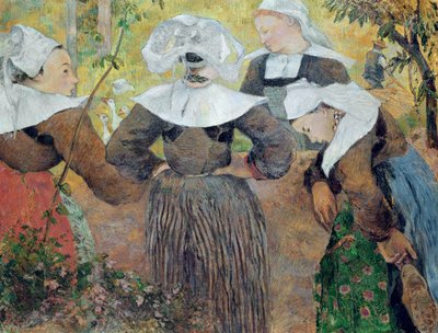 Dört Breton Kadın, 1886 by Paul Gauguin
