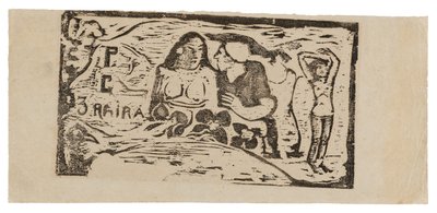 'Gülümseme' için başlık by Paul Gauguin