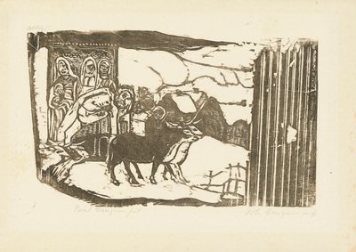 Breton Calvary, 1898-99 by Paul Gauguin