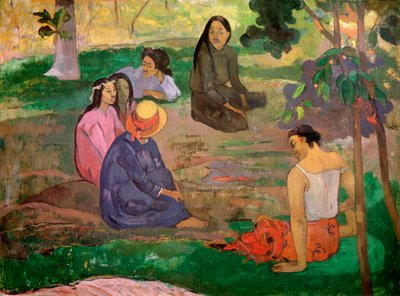 Konuşma Sözleri, 1891 by Paul Gauguin