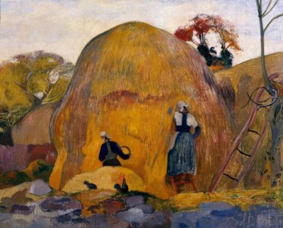 Sarı değirmen taşları veya sarı hasat by Paul Gauguin
