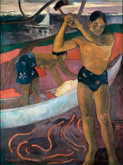 Eksenli adam tablosu Paul Gauguin (1848-1903) by Paul Gauguin