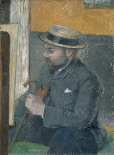 Kayıkçı olan adam by Paul Gauguin