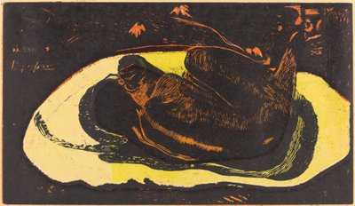 Manao Tupapau (Bir Ruhun Perisi Olmuştur) by Paul Gauguin