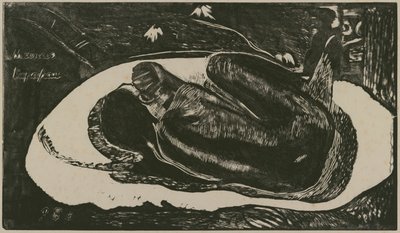 Manao Tupapau (Ölülerin Ruhu İzleme) by Paul Gauguin