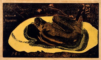Manao Tupapau Ölülerin Ruhu İzleme, 1893-1894. by Paul Gauguin