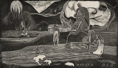 Maruru (Minnettarlık teklifleri) by Paul Gauguin