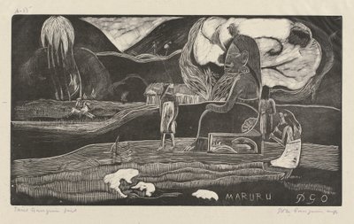 Maruru (Teşekkürler) by Paul Gauguin