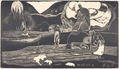 Maruru (Teşekkürler) by Paul Gauguin
