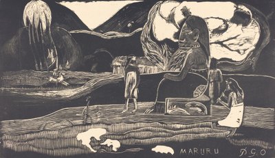 Maruru Teşekkür Ederiz. by Paul Gauguin