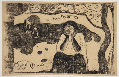 İnsan sefaletleri. by Paul Gauguin